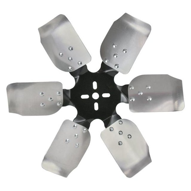 Derale 17517 17 in. Standard Rotation Rigid Race Fan, Aluminum Blade