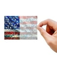 thumbnail image 5 of Window Suncatcher, American Flag Car decal, 7X10 in, Stained Glass Window Film, Car Mirror Hanging Accessories, Fourth of July, Mosaic Finish, 1 Pc, 5 of 7