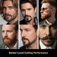 thumbnail image 6 of Dreame T3 Electric Trimmer Grooming Kit, 7000 RPM Motor, Dual Speed Control, Adjustable Blade, LED Display, 180-Min Runtime, USB-C Charging, Beard & Body Trimmer for Men, 6 of 9