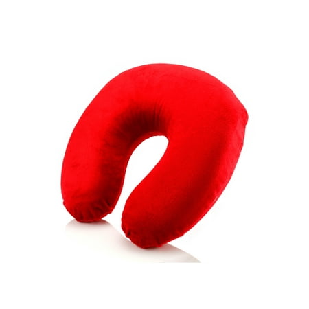 Travel Pillow Memory Foam Neck Cushion Support Rest Outdoors Car