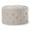Dove, variant on Maven Lane Marcy Traditional Round Ottoman in Clay Fabric Upholstery
