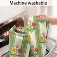 thumbnail image 5 of Pioneer Flower Floral Print Pattern Bathroom Rugs Mat, Non Slip Microfiber Bathroom Rug with Rubber Backing, Soft Mats for Bathroom Floor Tub Shower, 24"x60", 5 of 5