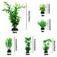 thumbnail image 3 of Fish Tank Accessories Green Plants, 11pcs Green Fish Tank Decorations, Aquarium Decor Plastic Plants, 3 of 7