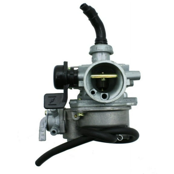 Carburetor - PZ-19,  w/fuel valve, choke lever ver - ATV, Dirt Bike, TAOTAO, SSR