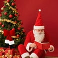 thumbnail image 2 of Elegante adorno con lazo para colgar en la repisa de la chimenea en fiestas y celebraciones, 2 of 6