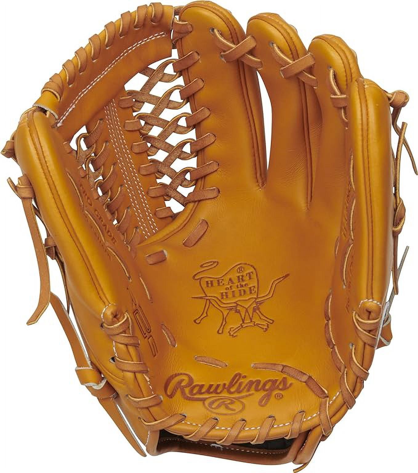 Rawlings Heart of the Hide R2G Baseball Gloves and Mitts, 11.75 In. Tan, Right Hand Throw