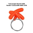 thumbnail image 2 of Cable Wire Saw, Pipe Cable Saw Backpacking Gear String Rope Saw, Multifunctional Sturdy Hand Survival Wire Saw Portable For Hunting Fishing Camping, 2 of 9