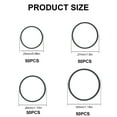 thumbnail image 5 of CIYISON Square Cassette Tape Machine Belt Flat Rubber Belts 1mm Thickness Belts for Tape Recorder Drive 50PCS, 5 of 8