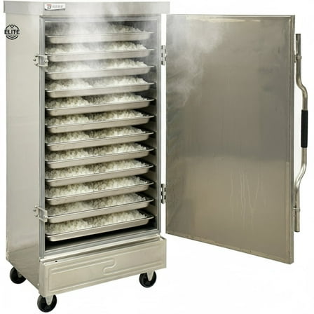 Electric Commercial Food Steamer Cabinet – 12-Pan Capacity, 8,000W 220V Multifunctional Stainless Steel Commercial Steamer for Restaurants, Catering & Bakeries, single phase