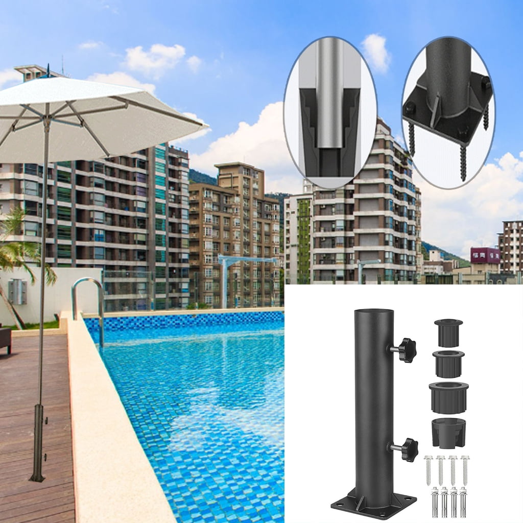 Patio Umbrella Stand Base for Outdoor Table Dock Pontoons Deck Garden Supplies