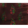 thumbnail image 4 of oneOone Georgette Viscose Fabric Leaves & Floral Block Print Fabric By Yard 42 Inch Wide, 4 of 4