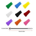 thumbnail image 4 of Small Zip Ties Mini Zip Ties Electrical Cable Ties Heavy Duty Zip Ties For Outdoor Use Cable Tie Zip Ties 4 Inch (100 Pack) Tie Wraps, 4 of 6