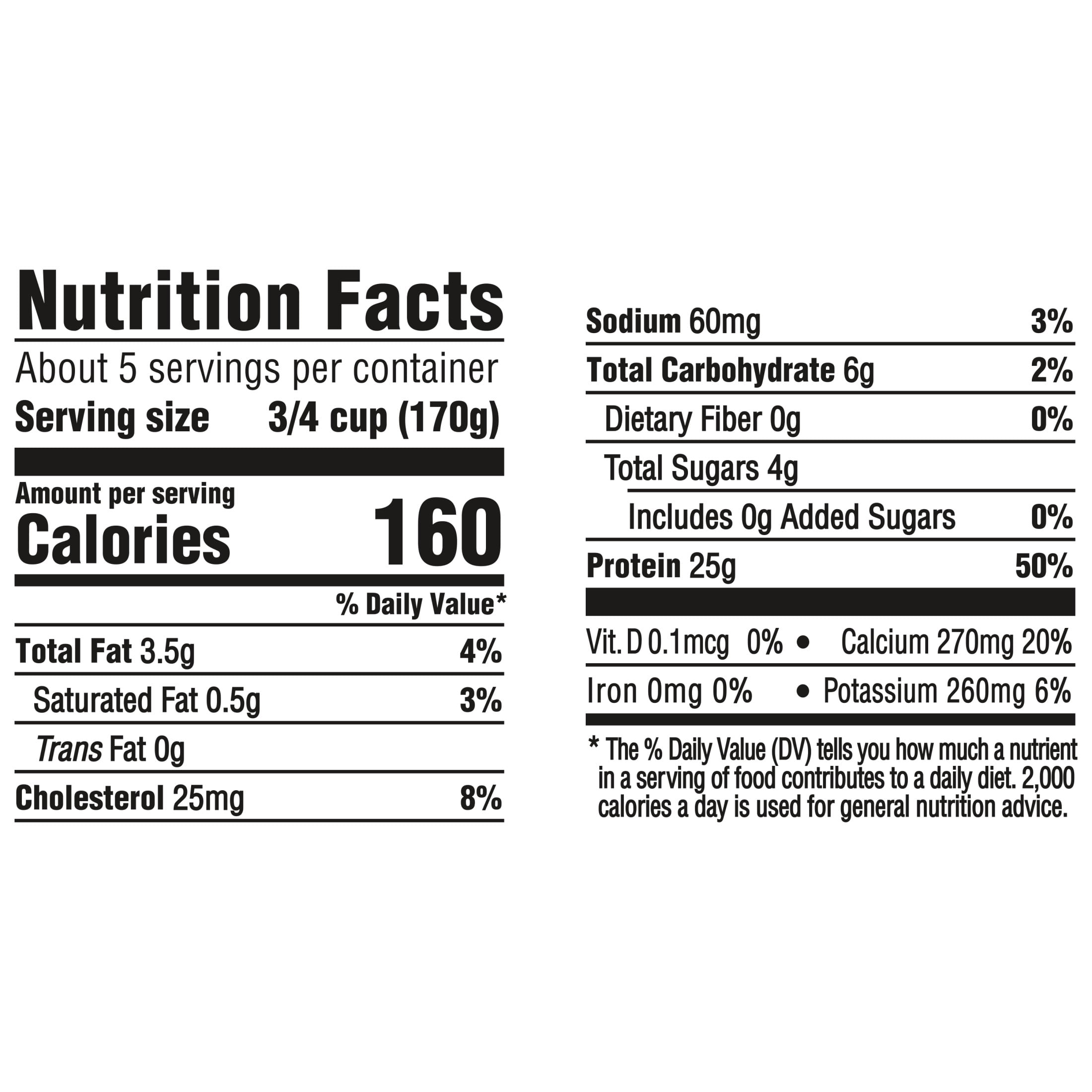 Oikos Pro 25g Protein, Plain Yogurt-Cultured Ultra-Filtered Milk Product Tub, 32 oz​