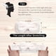 thumbnail image 2 of Paquete de 3 diademas Diademas de microfibra Diademas de maquillaje Diademas para el cuidado de la piel Diadema facial Diadema para lavado de cara Diadema para lavado de cara (blanco, rosa,, 2 of 5