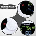thumbnail image 6 of Electronic Metronome Digital Tuner Rhythm PP Material Portable for Piano Guitar Running Cyclists Musicians, 6 of 9
