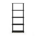 thumbnail image 5 of Furinno Turn-N-Tube 5-Tier Multipurpose Shelf Display Rack,Americano and Black, 5 of 6