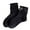 Black, variant on Women's Bow Crew Socks Style Everyday Wear Soft Comfortable Stretchable Casual Dress Socks with Breathable Fabric for Girls and Ladies