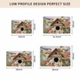 thumbnail image 4 of Birdhouse Vintage Door Mat Indoor Outdoor, Spring Floral Birds Botanical Non Slip Welcome Mat with Rubber Backing, Absorbent Fabric Front Door Mats Entryway Rug for Home Patio Entrance 20"x31.5", 4 of 8
