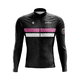 thumbnail image 4 of Maillot de ciclismo de invierno para hombre, ropa de ciclismo de manga larga para carreras profesionales, ropa térmica de malla/polar UV para primavera y otoño, ropa de ciclismo RIGHTTRACK, 4 of 5