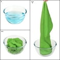 thumbnail image 4 of Unique Bargains Microfiber Cleaning Cloth 12 Pack Microfiber Towels Green 12" x 12", 4 of 7