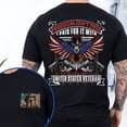 thumbnail image 3 of FLAGWIX Veteran Freedom Isn't Free I Paid For It With My Blood, Sweat and Tears T-Shirt MLN3142TS Veteran T-shirt Gift for Dad, Grandpa,..., 3 of 6