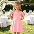 thumbnail image 7 of Kiijoy Girls Off Shoulder Party Dress Evening Gown Birthday Pageant Dresses, Sizes 6-14, 7 of 7