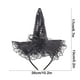 thumbnail image 3 of Diadema de Sombrero de Bruja para Disfraz de Halloween, Accesorios para Vestido, Diademas con Lazo, Accesorio de Fiesta, Accesorios de Fotografía, Decoración para La Cabeza de Halloween, 3 of 6