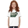 thumbnail image 3 of Saint Paddys Lucky Betty Boop Cartoon Girls Kids T Shirt Tees Teen Brisco Brands L, 3 of 5