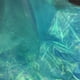 thumbnail image 3 of Zhuge Tela de encaje de organza con degradado láser de arcoíris mágico de 3 yardas para cortinas, fondo de fotografía, fiestas, bricolaje, decoración del hogar (azul claro mágico), 3 of 4