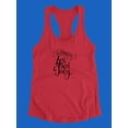 thumbnail image 3 of July Fourth Ribbon Racerback Tank Women -Image by Shutterstock, Female XX-Large, 3 of 4