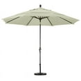 thumbnail image 2 of Parasol de Marché en Aluminium 11 Pieds Inclinaison Col DV Bronze/pacifica/toile, 2 of 2