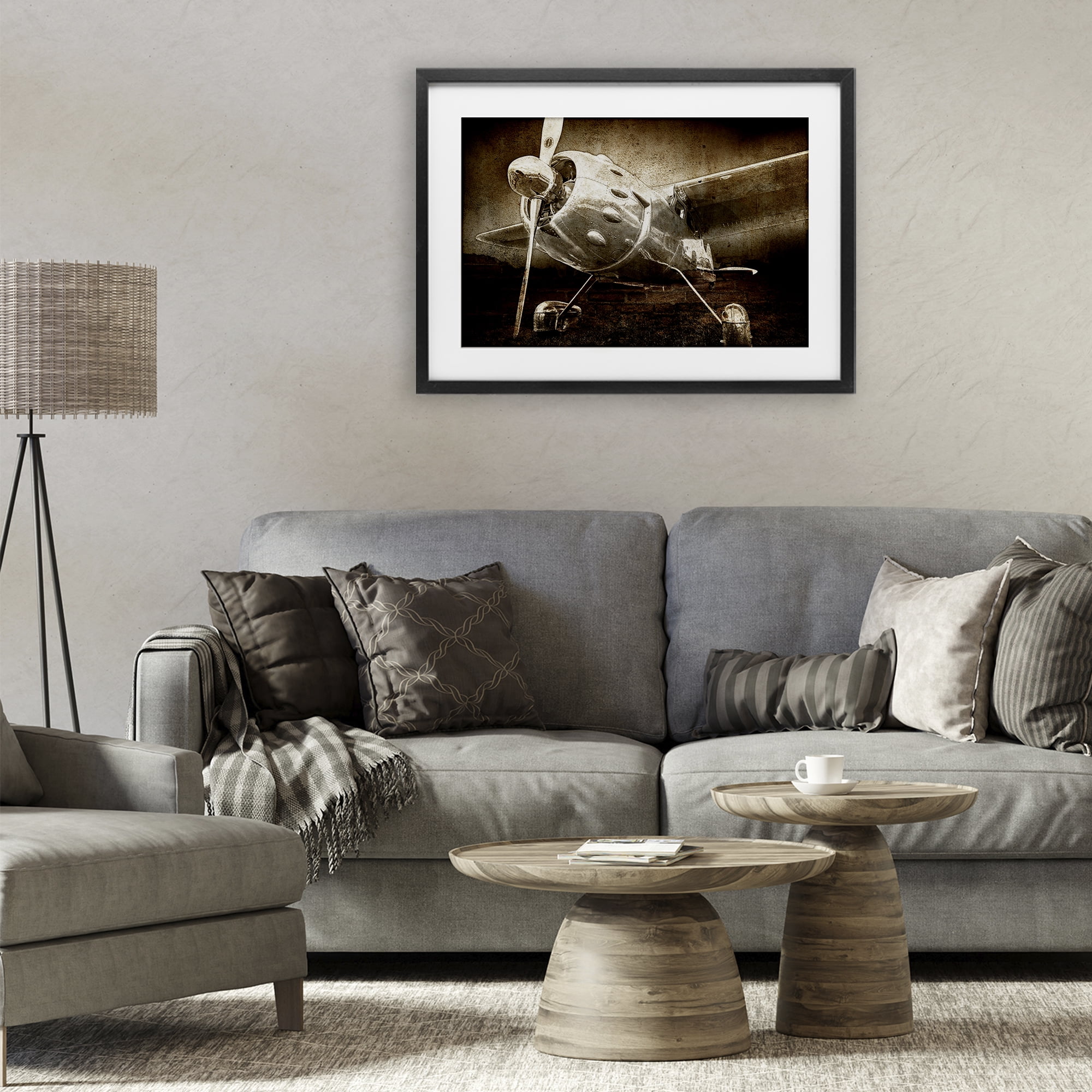 Stupell Industries Taking Flight Vintage Black Framed Print Under Glass, design by Kim Allen
