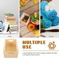 thumbnail image 3 of EXHUMKY Organizador De Escritorio Canasta Tejida Beige Para Guardar Utensilios Y Accesorios, 3 of 6