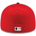 thumbnail image 4 of Men's New Era Red/Black Cincinnati Reds Road Authentic Collection On-Field 59FIFTY Fitted Hat, 4 of 5
