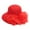 Red, variant on yunLCZ Sun Hat Sun Hats for Men Women Bucket Hat - Unisex Wide-Brim Hat for Men & Women - Lightweight, Foldable & Durable Polyester Red One Size