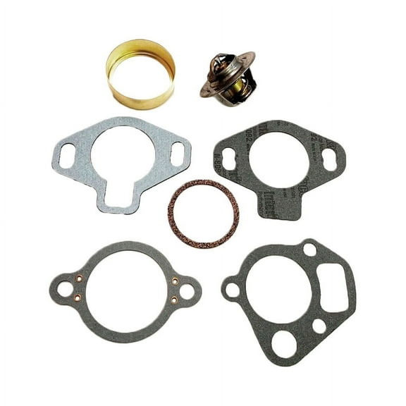 Thermostat 140 Degree Kit w/ Brass Sleeve For MerCruiser 23-47508T, 807252Q3