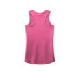 thumbnail image 6 of District  Women's Perfect Tri Racerback Tank. DM138L - 4XL Fuchsia Frost, 6 of 6
