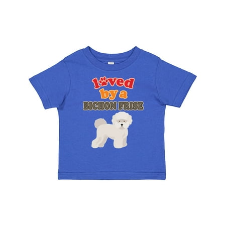 

Inktastic Bichon Frise Gifts Cute Dog Gift Toddler Boy or Toddler Girl T-Shirt