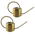 thumbnail image 1 of 2 Piezas Olla de Riego con Aspersor para s de Riego para Interiores y Exteriores para Plantas Colgantes de Jardín 1300ml CUTICAT Regadera de acero inoxidable, 1 of 8