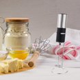 thumbnail image 3 of 4Pcs Electric Handheld Egg Mixer for Baking and Cooking with Ergonomic Handle Black ABS Stainless Steel, 3 of 8