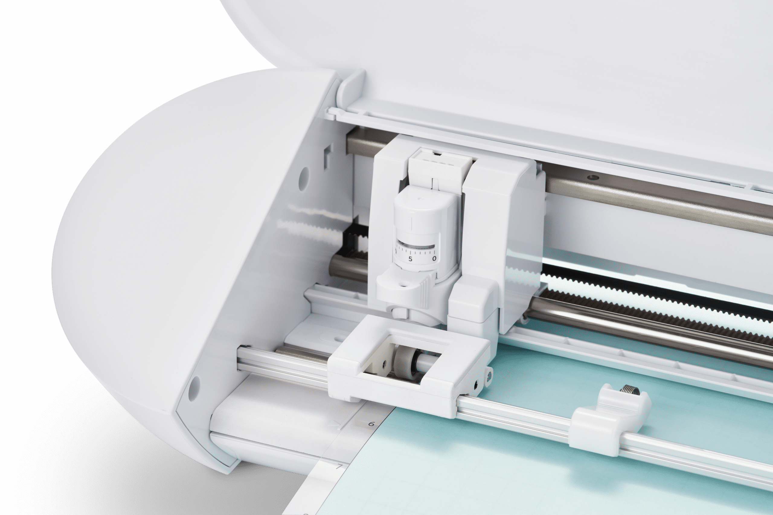 Silhouette Portrait 4 Cutting Machine (White) – 9" Wireless Bluetooth Die-Cut Machine with AutoBlade, Cutting Mat, Software & 50 Designs