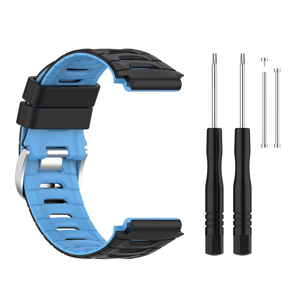 Peggybuy Smart Watch Band Silicone Replacement Strap for Garmin Forerunner 920XT