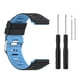 thumbnail image 5 of Correa de repuesto de Silicona Kuymtek para reloj inteligente Garmin Forerunner 920XT Negro Rojo, 5 of 9