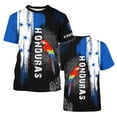 thumbnail image 6 of 2026 Soccer Cup Graphic Jersey for Men, Short Sleeve Crew Neck Tee with Player Silhouette & Watercolor Flag for Streetwear & Fan Gathering White XXXL, 6 of 7