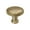 Golden Champagne, variant on Amerock Farewind 1-1/4 inch (32mm) Diameter Matte Black Cabinet Knob