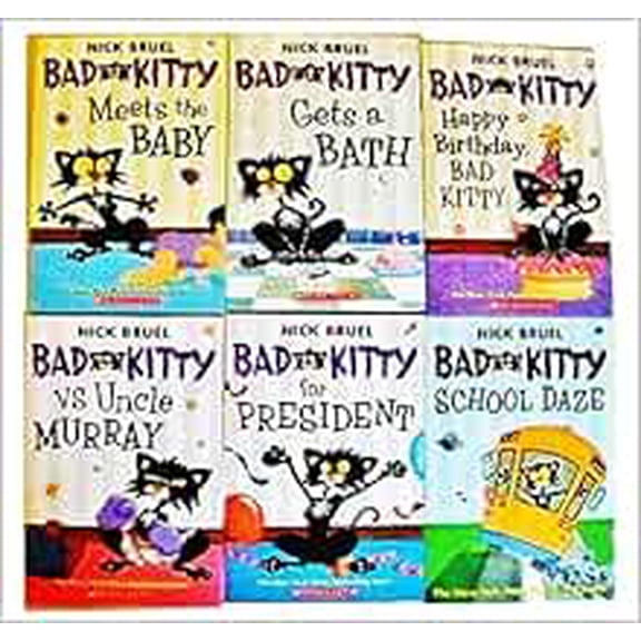 Pre-Owned Bad Kitty 6-Book Set