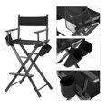 thumbnail image 3 of Wood Lightweight Folding Makeup Chair for Beauty Artists, 3 of 7
