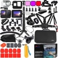 thumbnail image 1 of Kit de accesorios Husiway para cámara GoPro Hero 12/11/10/9 negra, 1 of 7