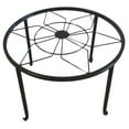 thumbnail image 4 of KAKOWELY Flower Pot Holder Rack Iron Flower Pot Holder Black 1Pack 10.02x10.02in, 4 of 8
