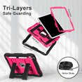 thumbnail image 4 of for iPad 9th 8th 7th Generation (10.2 inch, 2021/2020/2019) - Heavy Duty Shockproof Kid-Friendly Protective Cover, Built-in Kickstand With Shoulder Strap, 4 of 9